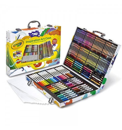 Crayola Supertips colore e creare valigetta con 25 marcature Multicolore 