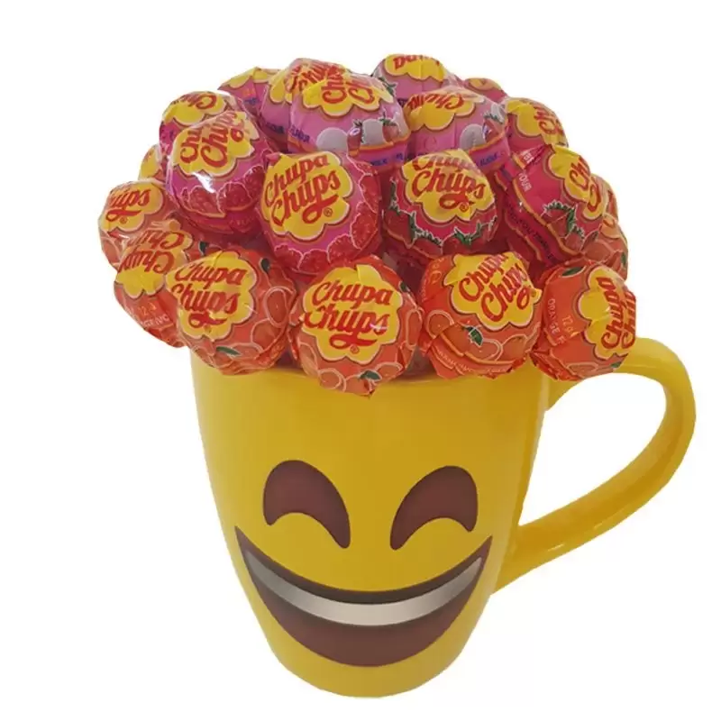 TAZZA EMOTICON PER CARAMELLATA - KIT