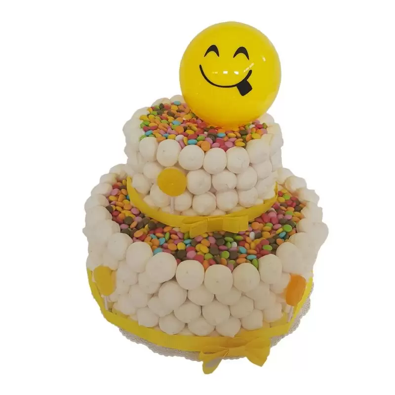 TORTA DI CARAMELLE EMOTICON - KIT FAI DA TE