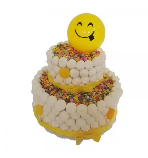 TORTA DI CARAMELLE EMOTICON - KIT FAI DA TE