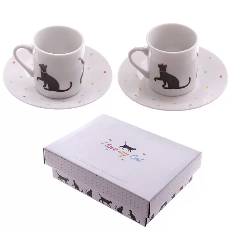 TAZZINE CON GATTO