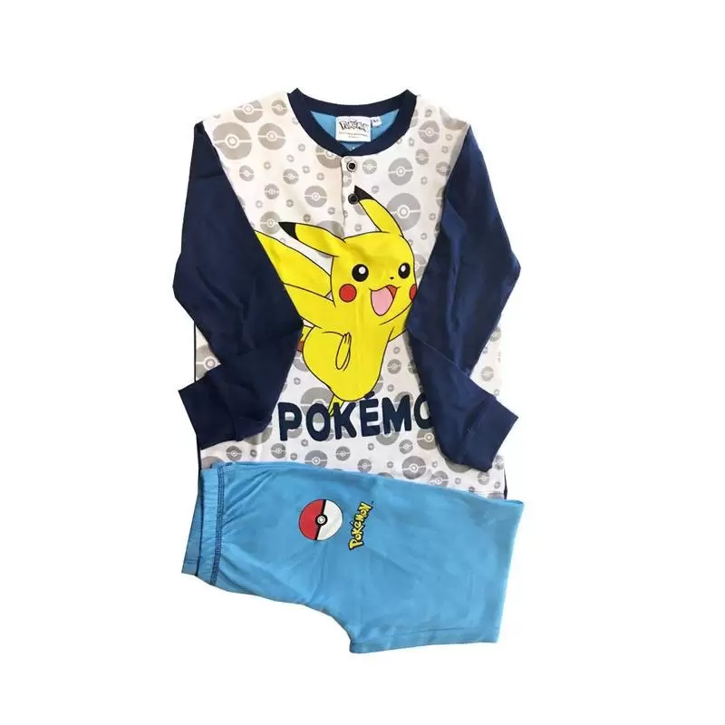 PIGIAMA POKEMON - PIKACHU CALDO COTONE