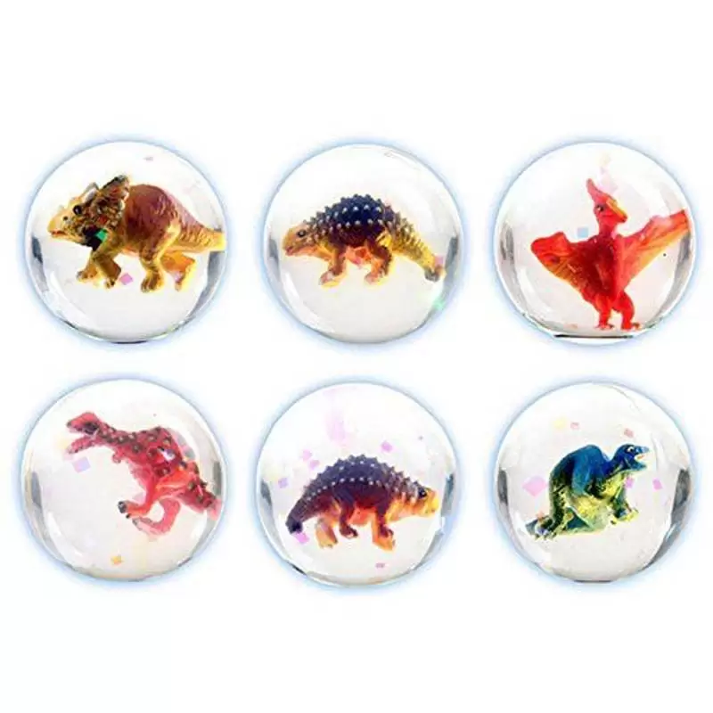 PALLINE RIMBALZINE - GADGET DINOSAURI DIVERTENTI