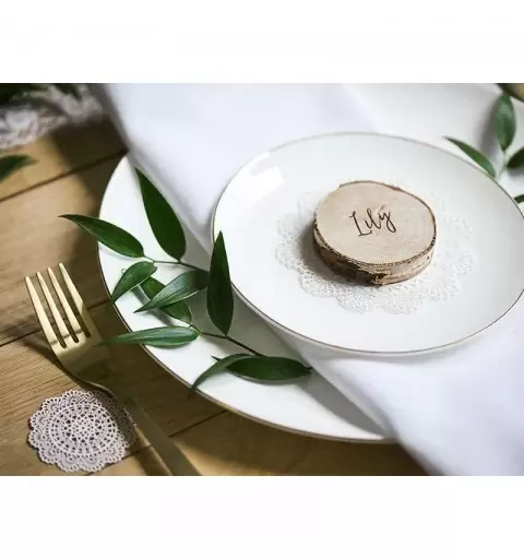 SEGNAPOSTO LEGNO - MATRIMONI E FESTE SPECIALI