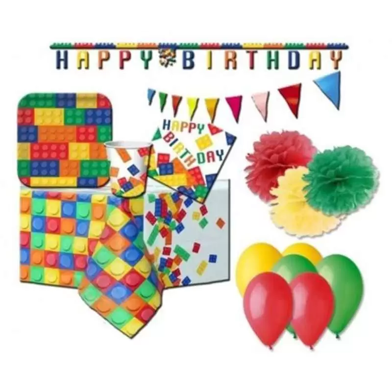 KIT N.57 LEGO - BLOCK PARTY PER COMPLEANNI