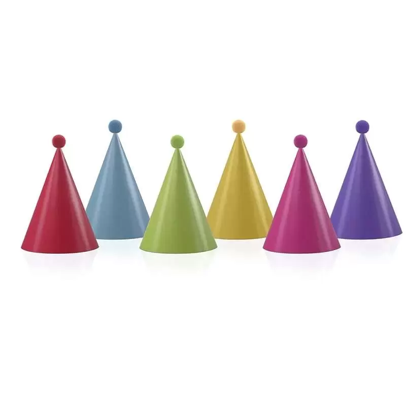 CAPPELLINI COLORATI PER FESTE - GADGET CONI