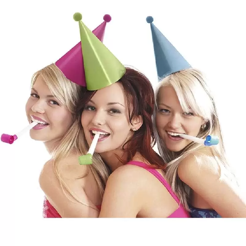 CAPPELLINI COLORATI PER FESTE - GADGET CONI