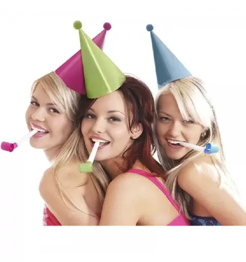 CAPPELLINI COLORATI PER FESTE - GADGET CONI