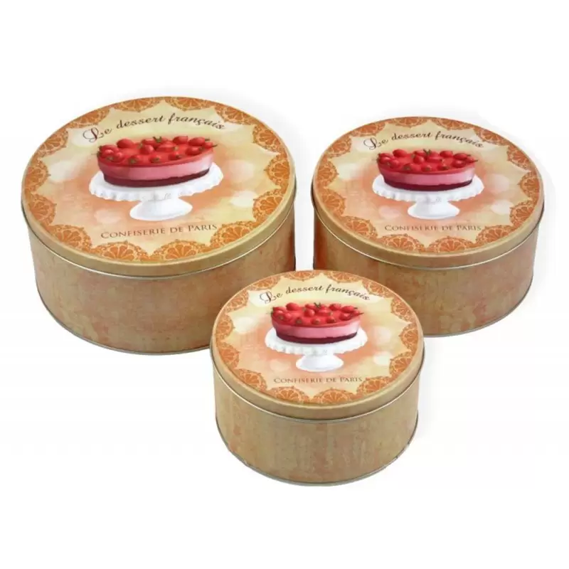 SCATOLA DI LATTA PER BISCOTTI - IDEA REGALO