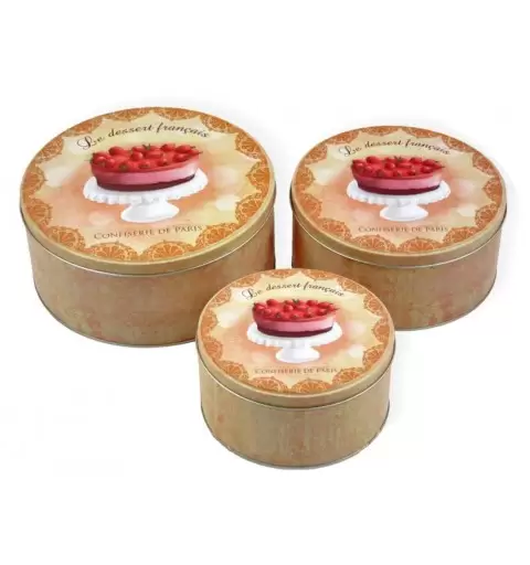 SCATOLA DI LATTA PER BISCOTTI - IDEA REGALO