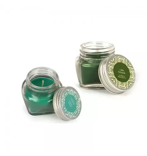 CANDELE PROFUMATE - BARATTOLO DI VETRO
