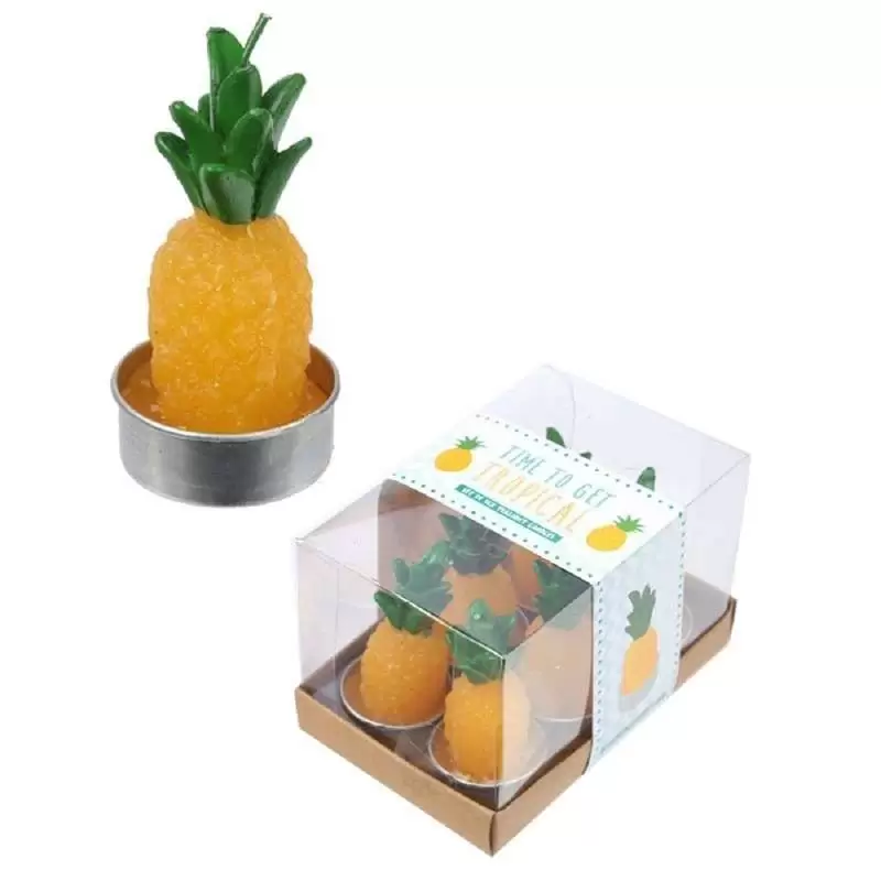 CANDELE A FORMA DI ANANAS - COMPLEANNI E FESTE SPECIALI