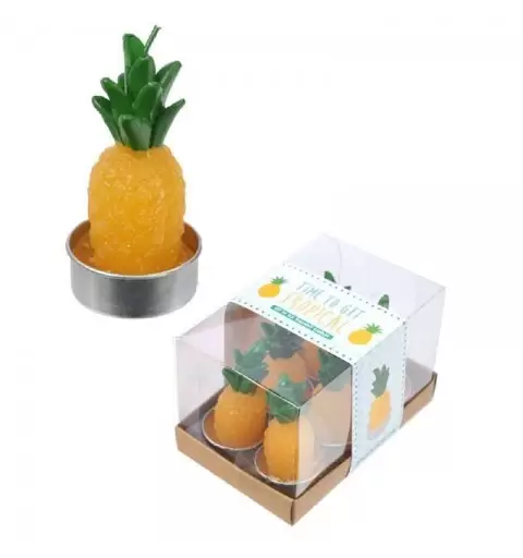 CANDELE A FORMA DI ANANAS - COMPLEANNI E FESTE SPECIALI
