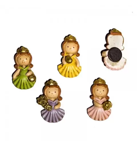 CALAMITE BOMBONIERE - BAMBINA CON CORONCINA