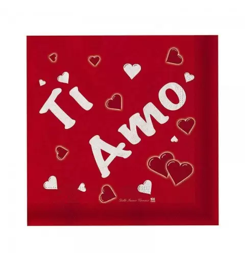 TOVAGLIOLI SAN VALENTINO - ROSSI TI AMO