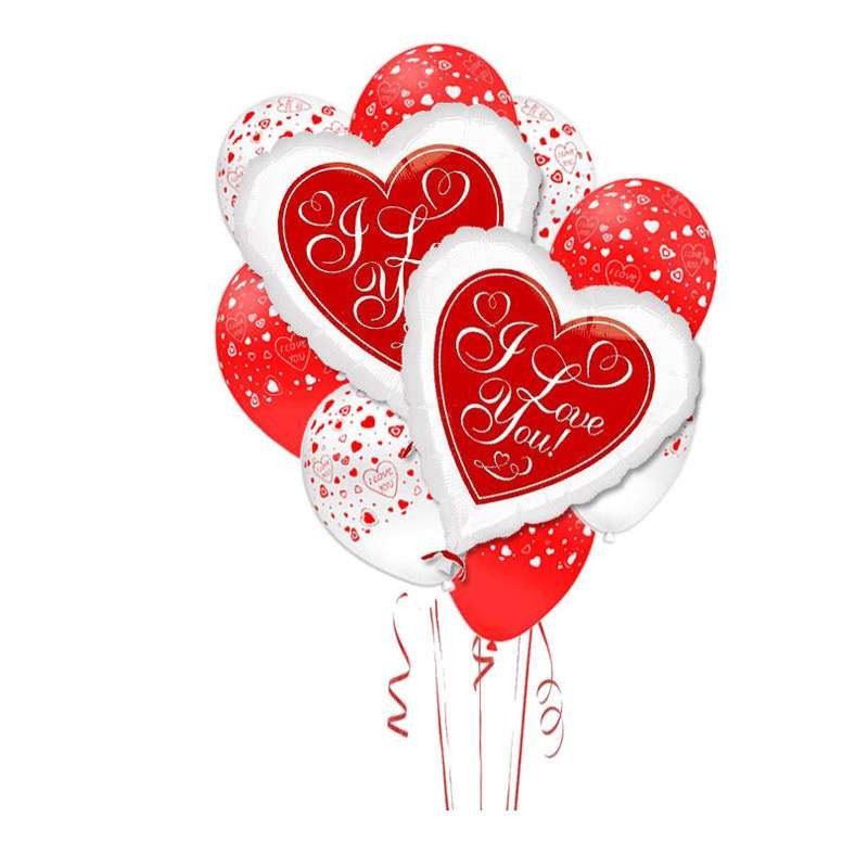 Idee regalo San Valentino fai da te - palloncini love cuore