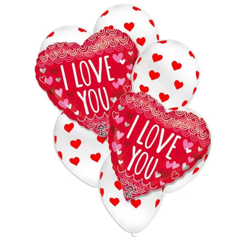 SAN VALENTINO IDEE REGALO - BOUQUET DI PALLONCINI