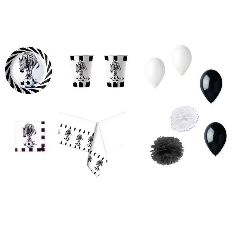 KIT N.49 ZEBROTTA - ACCESSORI TAVOLA JUVE