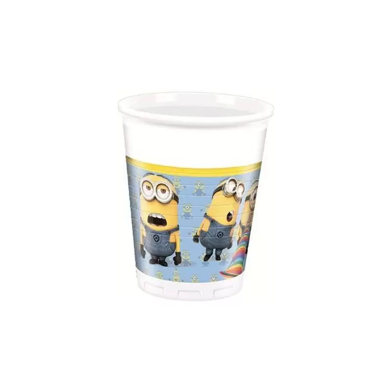 IRPot - KIT N 35 COORDINATO TAVOLA CATTIVISSIMO ME MINIONS COMPLEANNO BAMBINI 