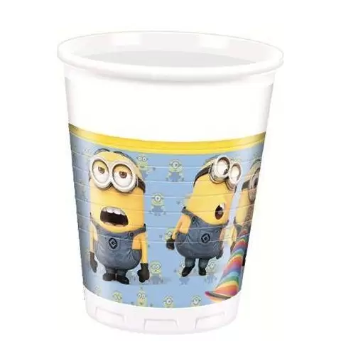 IRPot - KIT N 35 COORDINATO TAVOLA CATTIVISSIMO ME MINIONS COMPLEANNO BAMBINI 