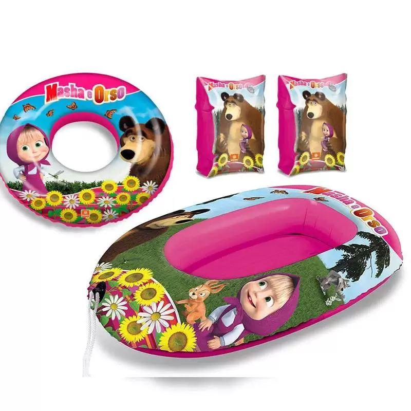 ACCESSORI MARE - GONFIABILI PER BAMBINI MASHA E ORSO