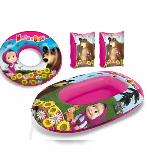 ACCESSORI MARE - GONFIABILI PER BAMBINI MASHA E ORSO