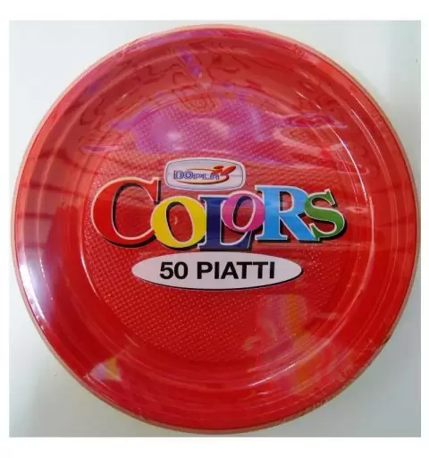 KIT N. 25 MONOCOLORE ROSSO - ACCESSORI PER LA TAVOLA