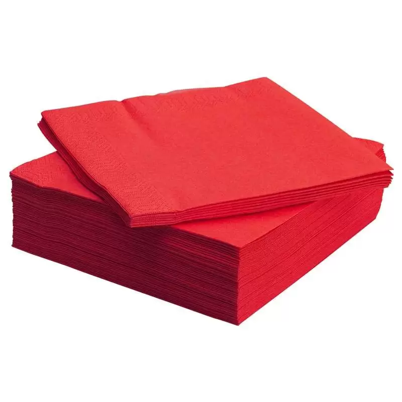 KIT N. 25 MONOCOLORE ROSSO - ACCESSORI PER LA TAVOLA
