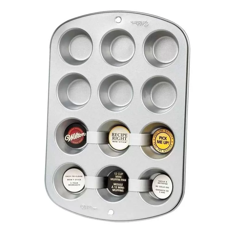 STAMPO MUFFIN IN ALLUMINIO - PIASTRA ANTIADERENTE