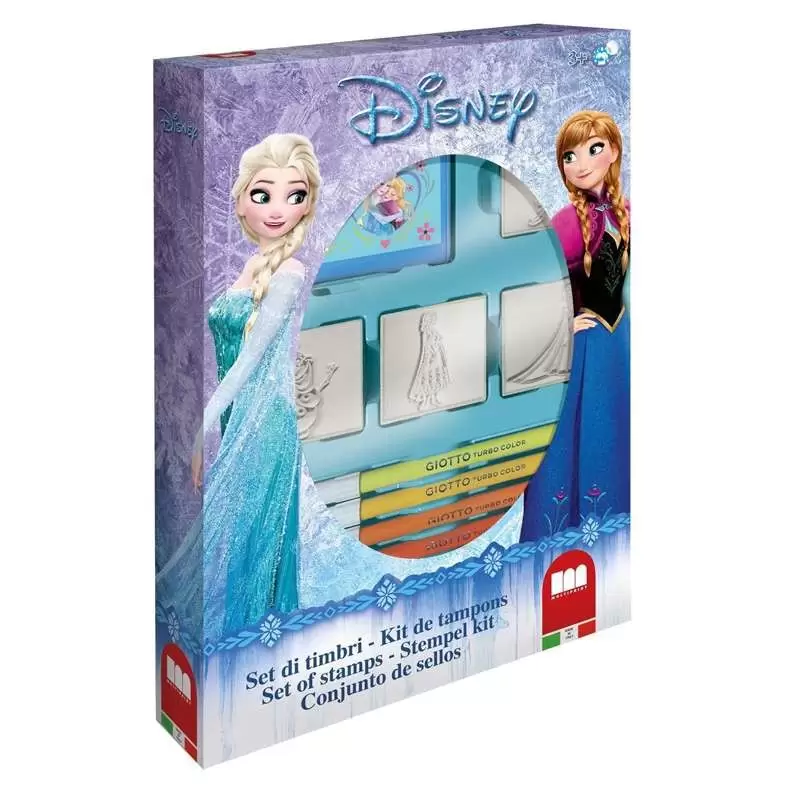 TIMBRINI E COLORI FROZEN - DISEGNO DISNEY