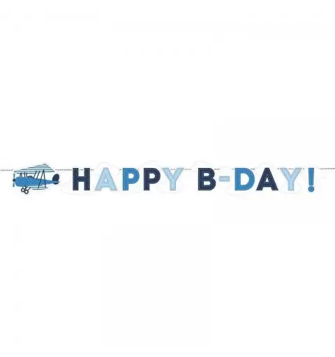 GHIRLANDA LITTLE PLANE - HAPPY BIRTHDAY
