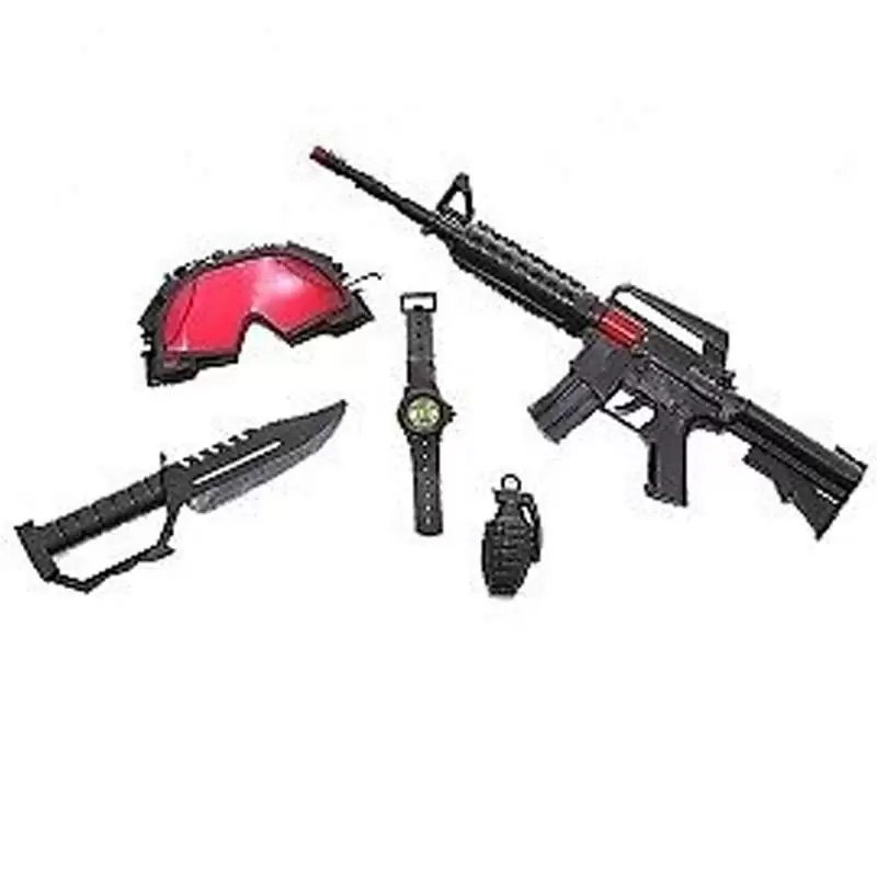 SET DI ACCESSORI MILITARI GIOCATTOLO - PER TRAVESTIMENTI E FESTE