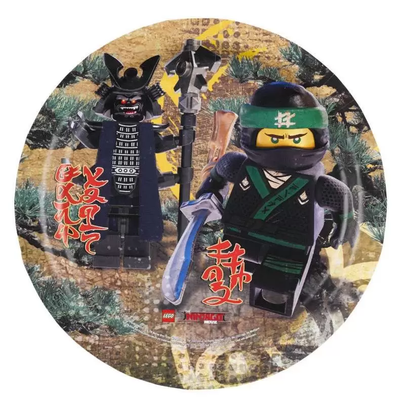 KIT N.16 LEGO NINJAGO - ACCESSORI TAVOLA PER COMPLEANNO