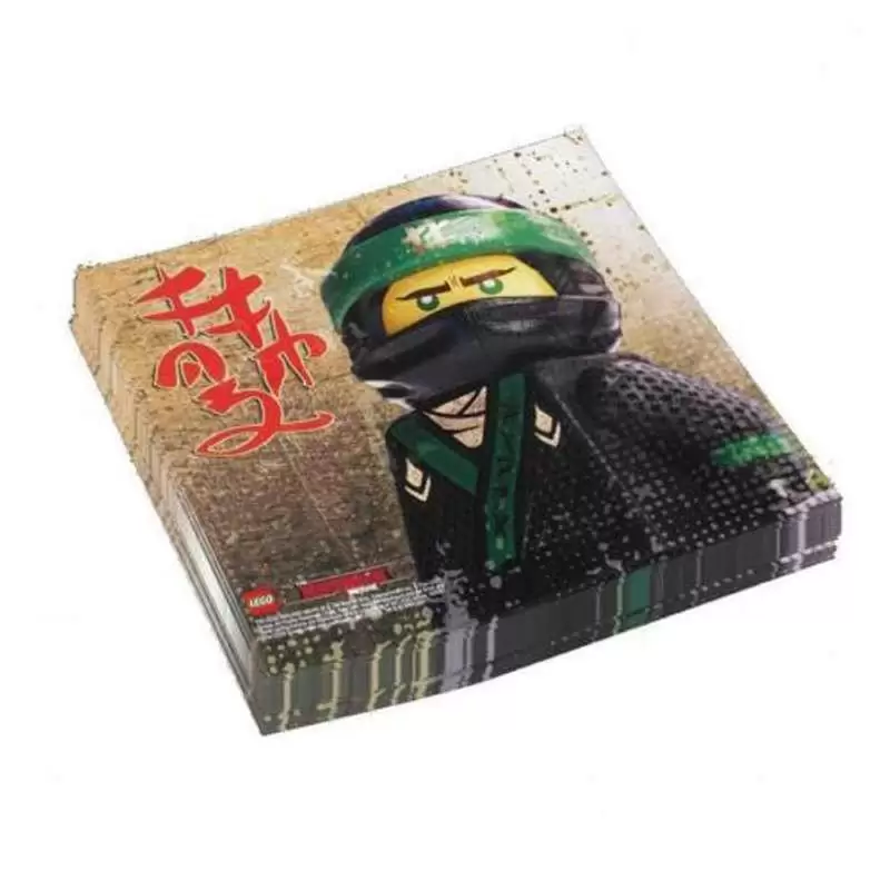 KIT N.16 LEGO NINJAGO - ACCESSORI TAVOLA PER COMPLEANNO