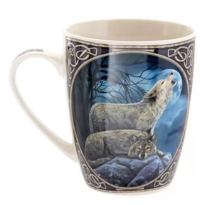 TAZZA COLAZIONE - CON DUE LUPI