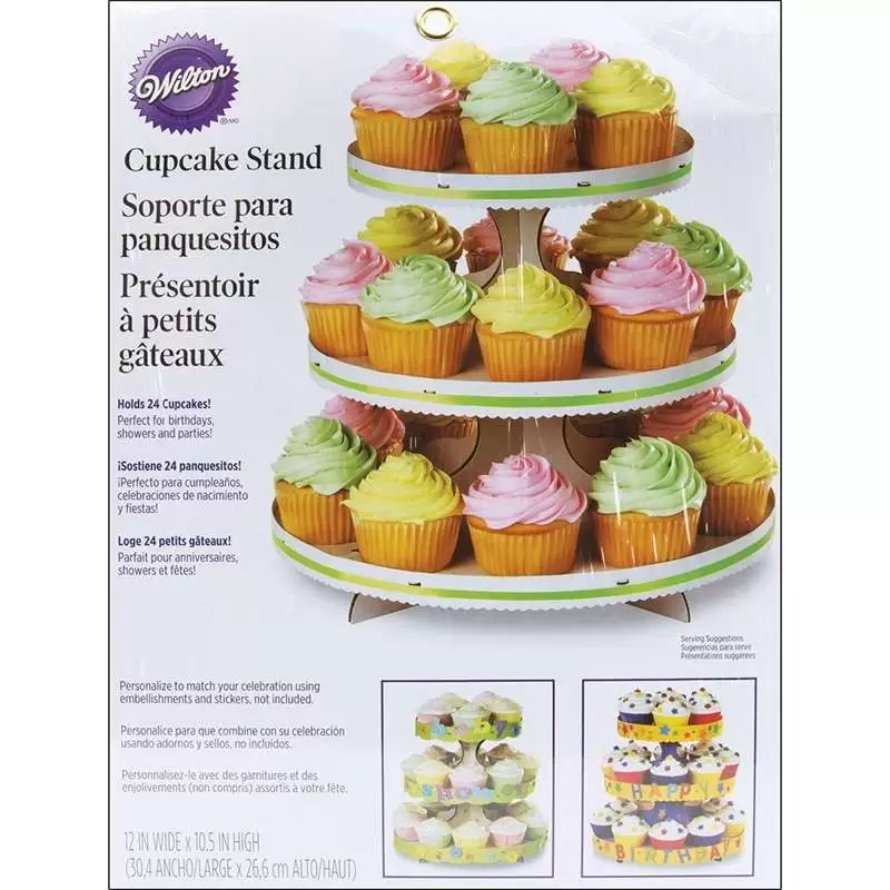 ESPOSITORE PER MUFFIN - 3 PIANI WILTON