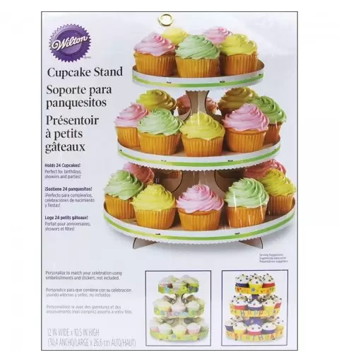 ESPOSITORE PER MUFFIN - 3 PIANI WILTON