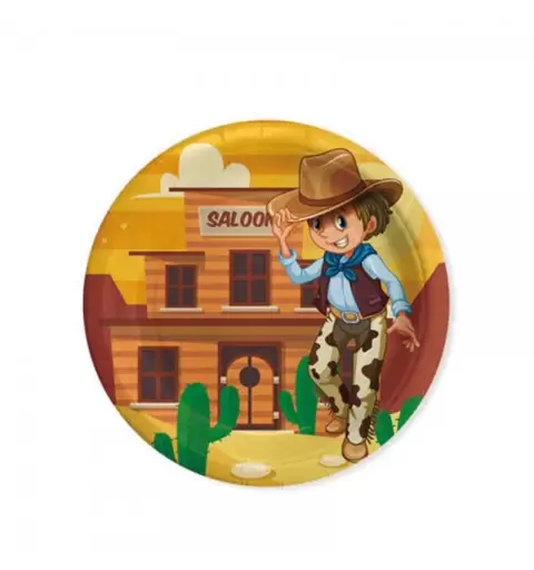 PIATTINI DESSERT COWBOY - PER DOLCI