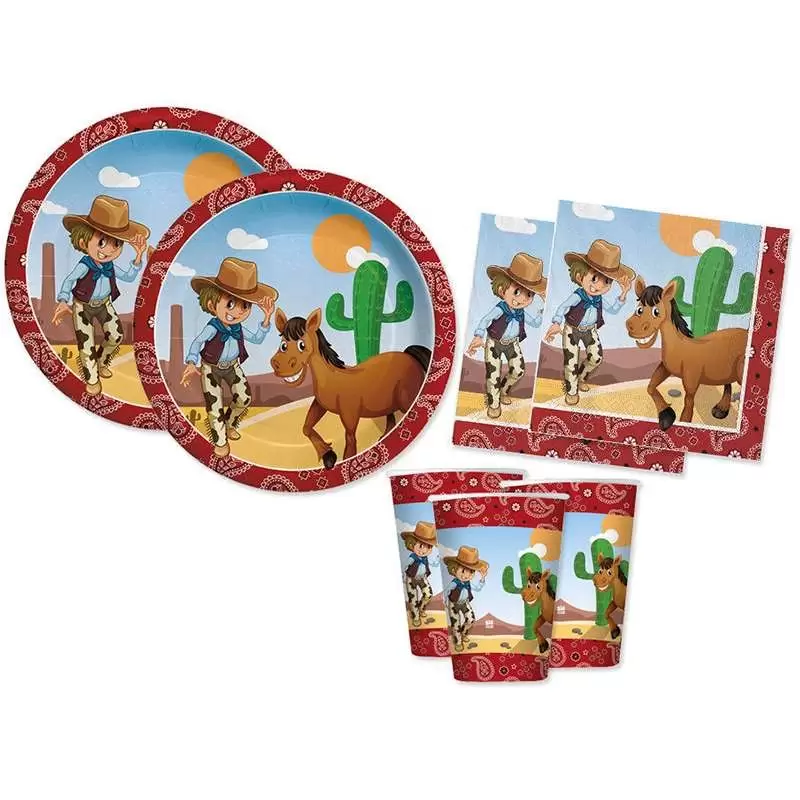 KIT N.2 COWBOY - ACCESSORI TAVOLA