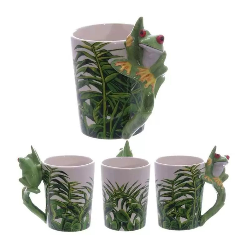 TAZZA ORIGINALE - CON MANICO A FORMA DI RANA
