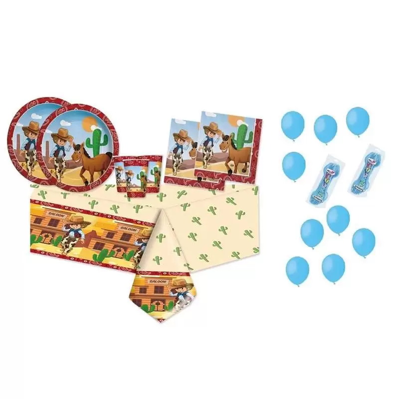 KIT N.6 COWBOY - ACCESSORI TAVOLA