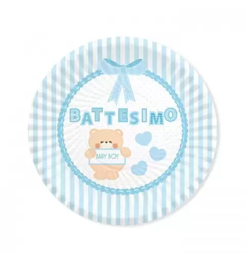 KIT N.46 BATTESIMO CULLA CELESTE - ACCESSORI TAVOLA