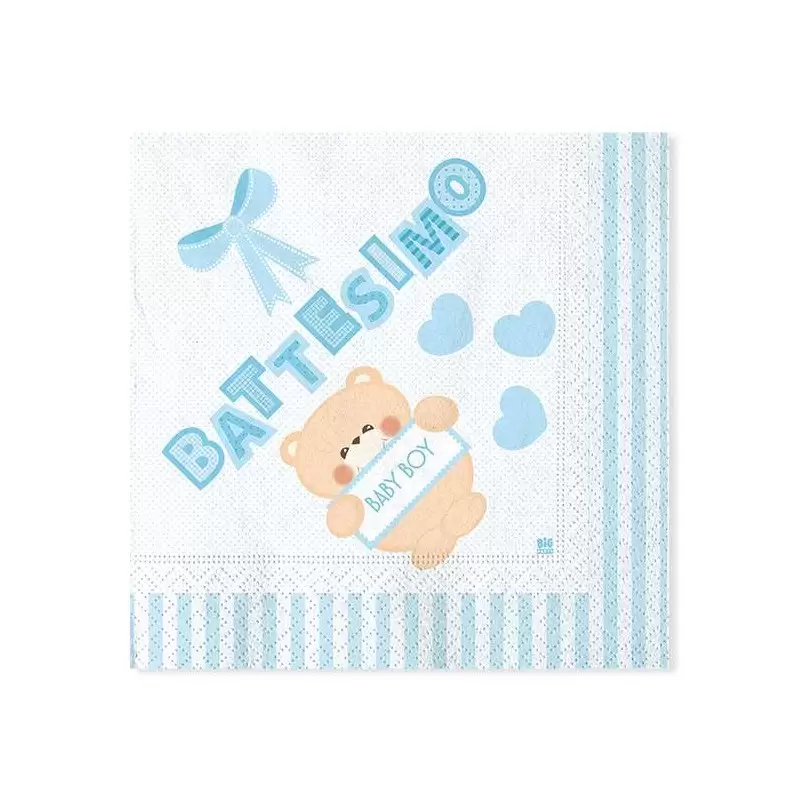 KIT N.46 BATTESIMO CULLA CELESTE - ACCESSORI TAVOLA