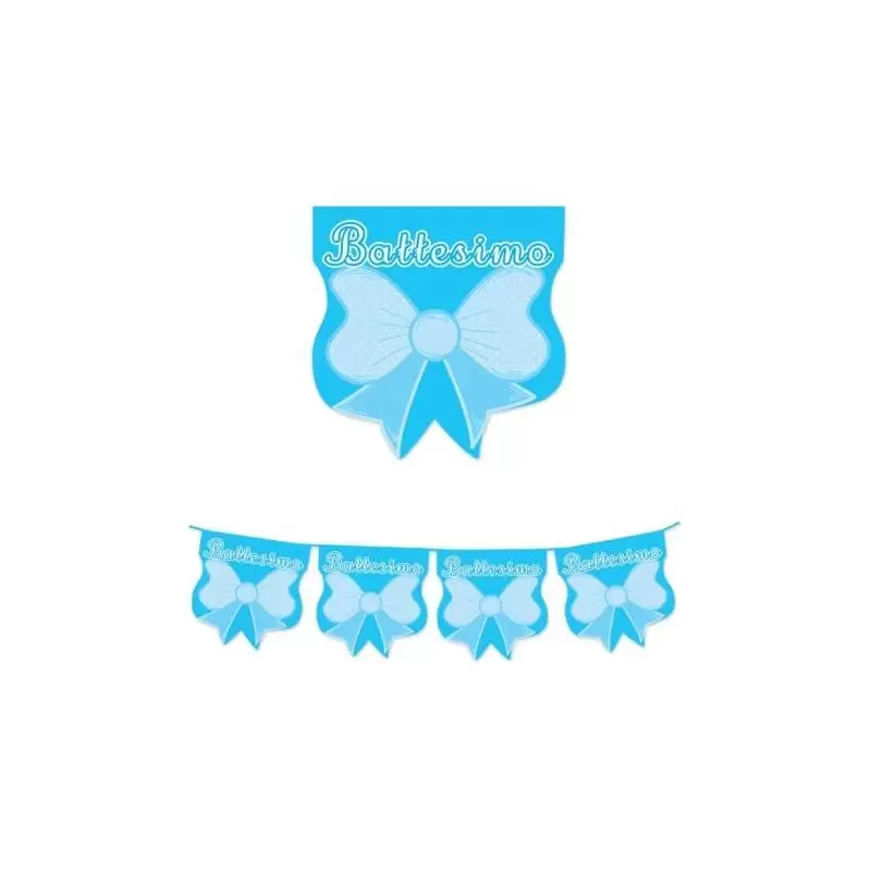 KIT N.46 BATTESIMO CULLA CELESTE - ACCESSORI TAVOLA