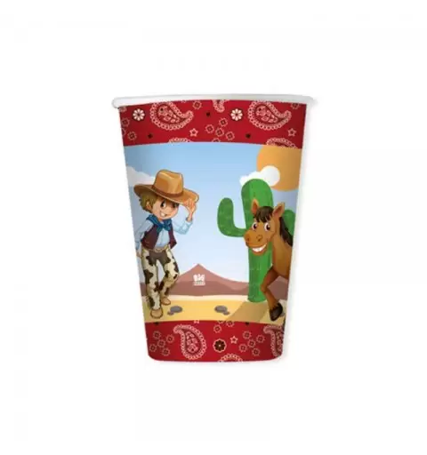BICCHIERI COWBOY - ACCESSORI TAVOLA