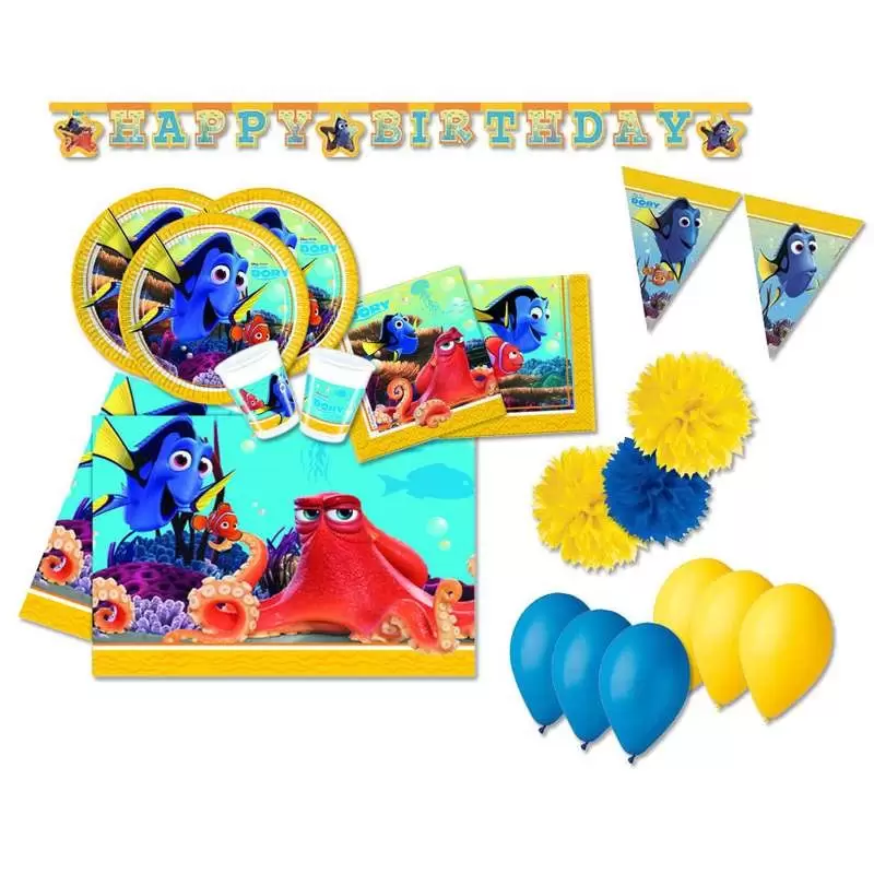 KIT N.57 ALLA RICERCA DI DORY - COORDINATO TAVOLA