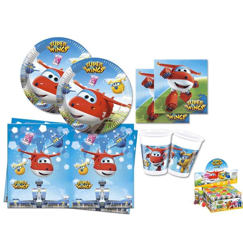 KIT N.5 SUPER WINGS - ADDOBBI COMPLEANNO