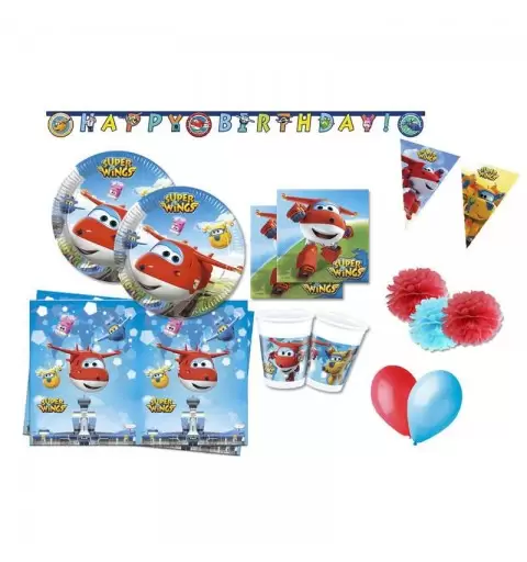 KIT N.55 SUPER WINGS - ARTICOLI PER LA TAVOLA
