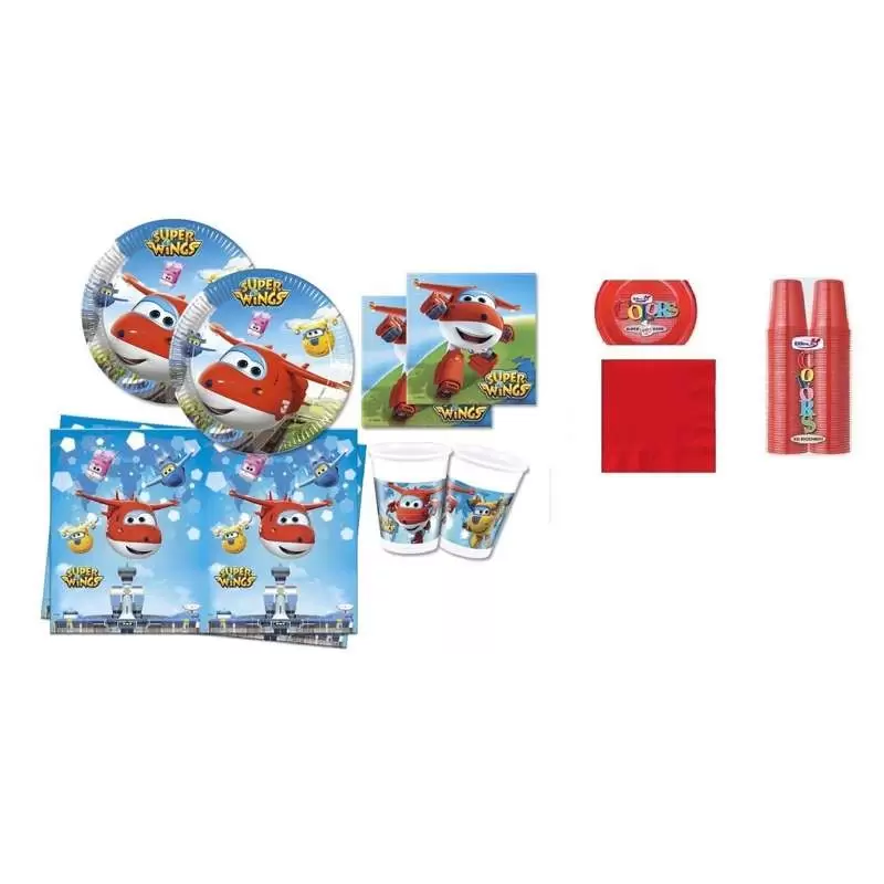 KIT N.7 SUPER WINGS - ARTICOLI PER LA TAVOLA