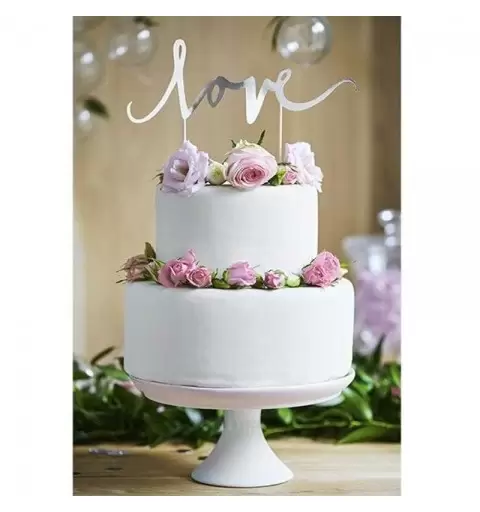 PICKS PER TORTA - SCRITTA LOVE